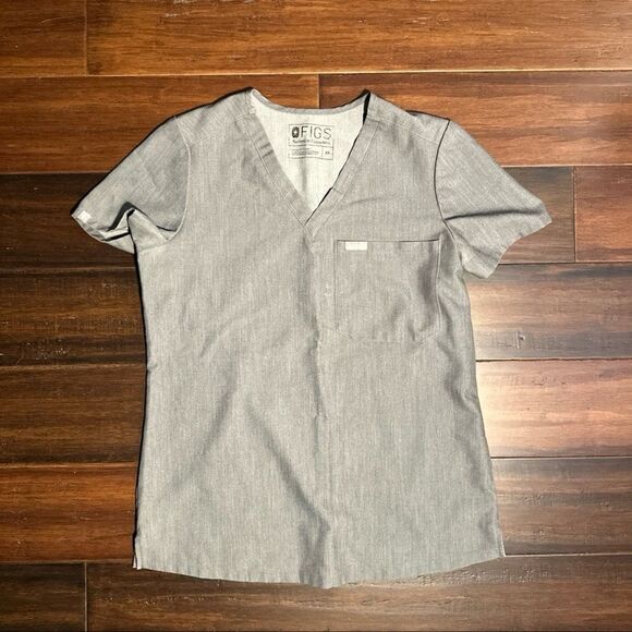 Figs Ladies Scrub Top - Picture 1 of 3